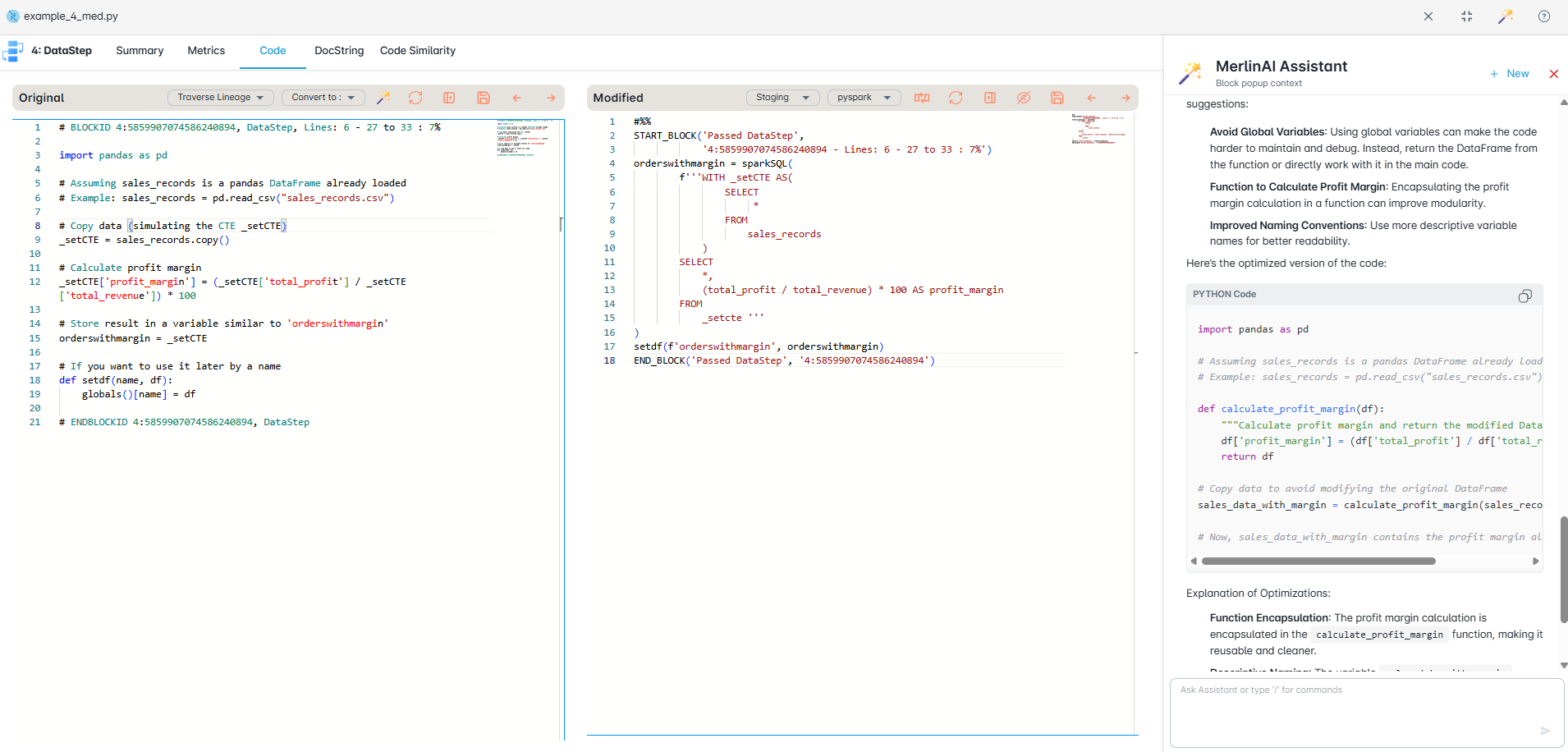 MigryX Screenshot